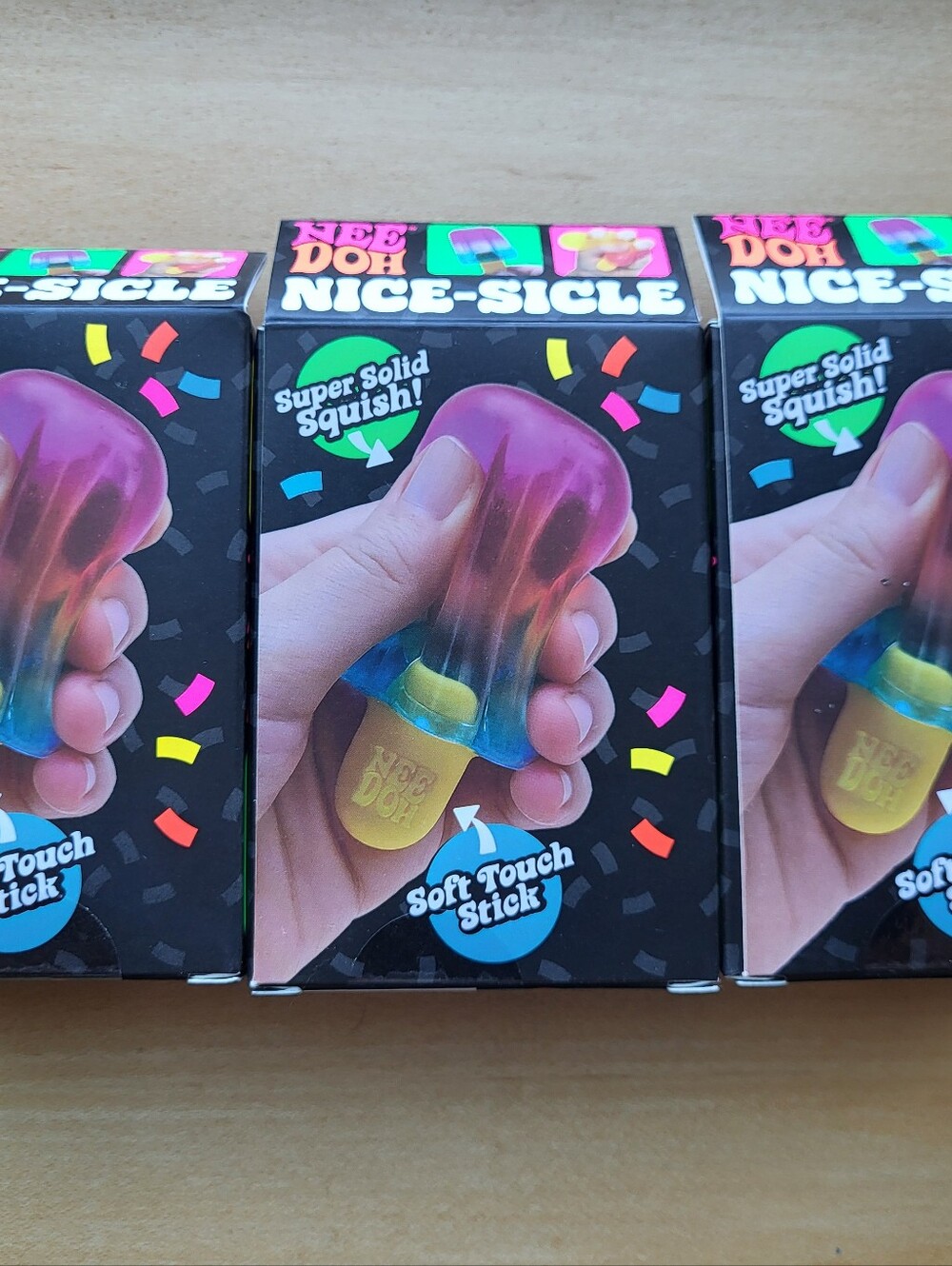 NEW NeeDoh Nice-Sicle Popsicle Set Bundle, COMPLETE SET, Nee Doh - Picture 2 of 8